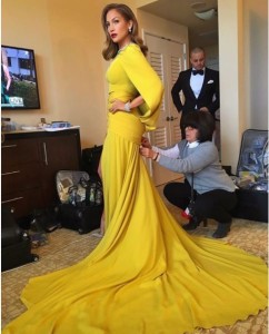 J. Lo at Golden Globe