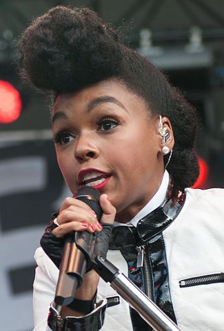 Singer Janelle Monáe Photo by Kim Metso via Wikimedia Commons 