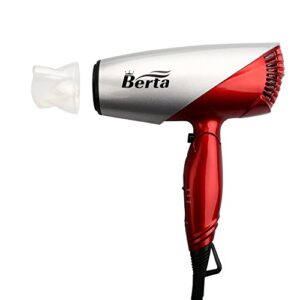 MHU Professional Folding 1875w Negative Ion Hair Dryer Dual Voltage Dc Motor Lightweight Low Noise (old)