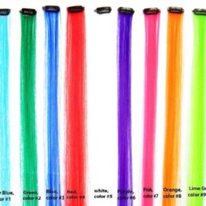 Nsstar Colored Clip on in Hair Extensions Beauty Salon Supply Wholesale Lot New