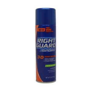 Right Guard Sport 3-D Odor Defense, Antiperspirant & Deodorant Aerosol 6 oz (170 g)