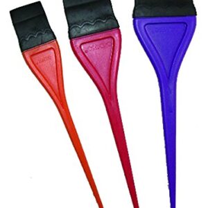 Soft 'N Style Rubber Color Applicator, 3 Piece